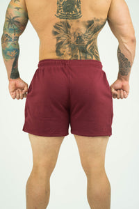 Mens French Terry Bodybuilding Quad Shorts - KARDIOMATTERS