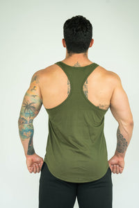 Mens Racerback Tank-Tops - KARDIOMATTERS