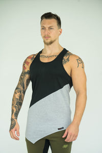 Mens Split Tank Top - KARDIOMATTERS