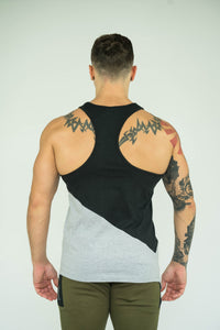 Mens Split Tank Top - KARDIOMATTERS