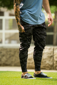 Men's Camo Joggers - KARDIOMATTERS