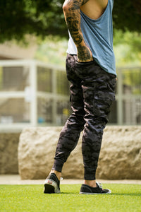 Men's Camo Joggers - KARDIOMATTERS