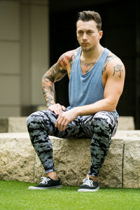 Men's Camo Joggers - KARDIOMATTERS