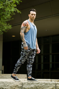 Men's Camo Joggers - KARDIOMATTERS