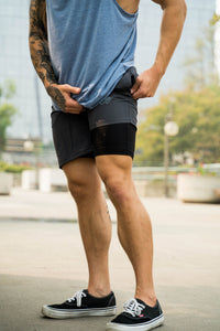 Mens Compression Shorts - KARDIOMATTERS