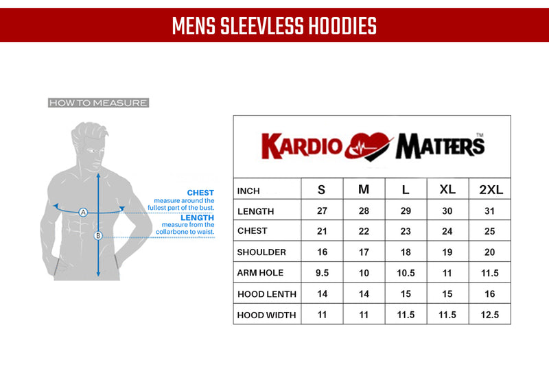 Mens Sleeveless Hoodie With Front Pockets